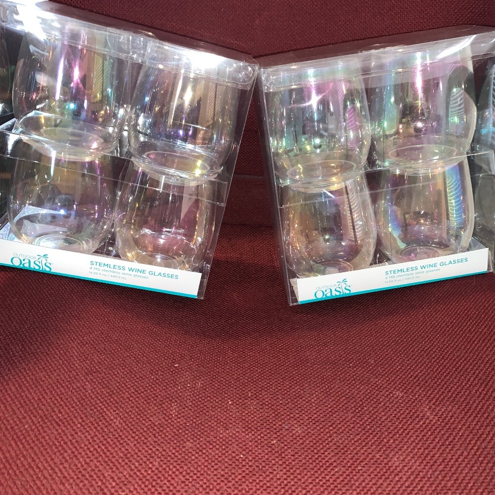 Stemless Wine Glasses